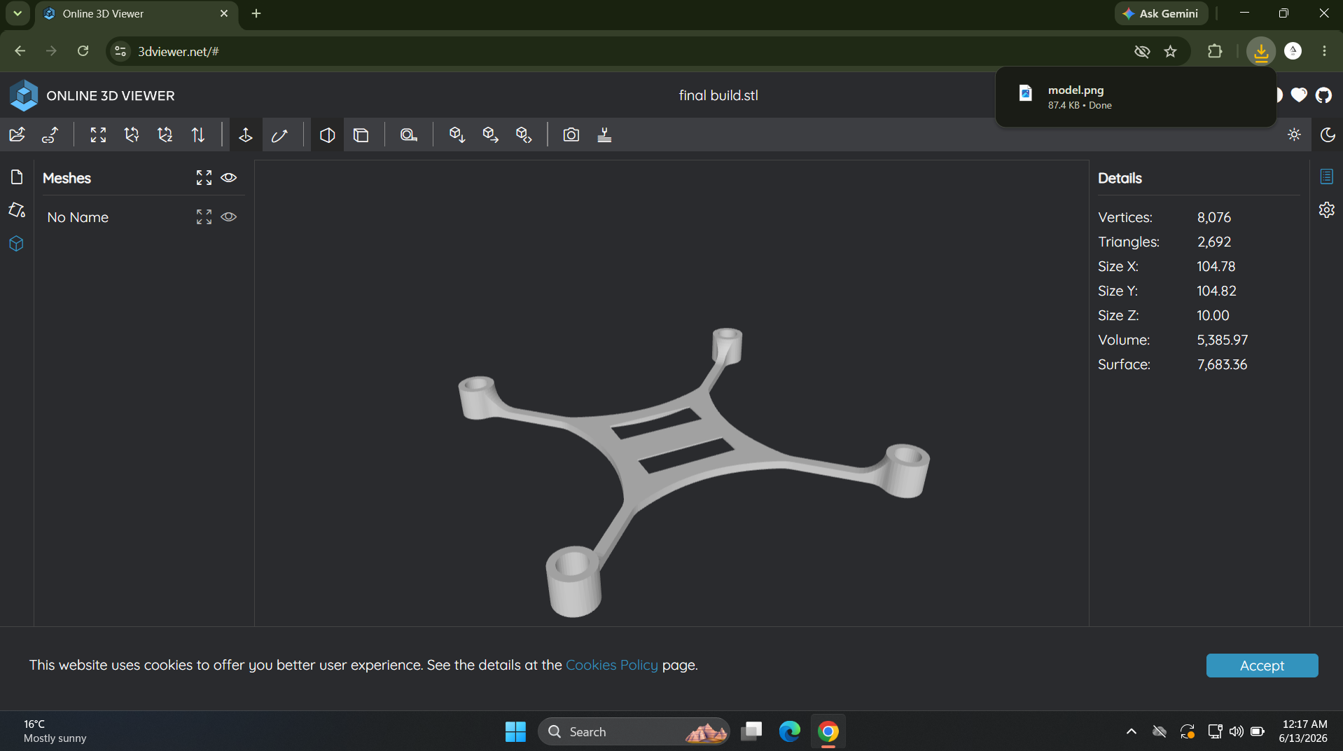 Additive Manufacturing 3D Printer Assembly